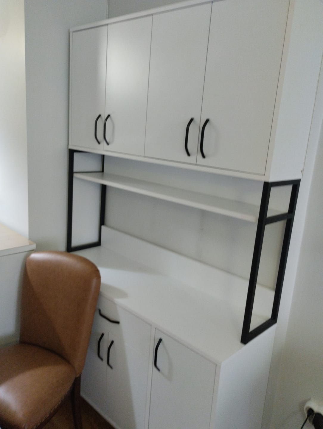 Customer photo review of Rani JE127 Çok Amaçlı Dolap 8 Kapaklı 1 Çekmeceli Kiler Mutfak Dolabı Beyaz