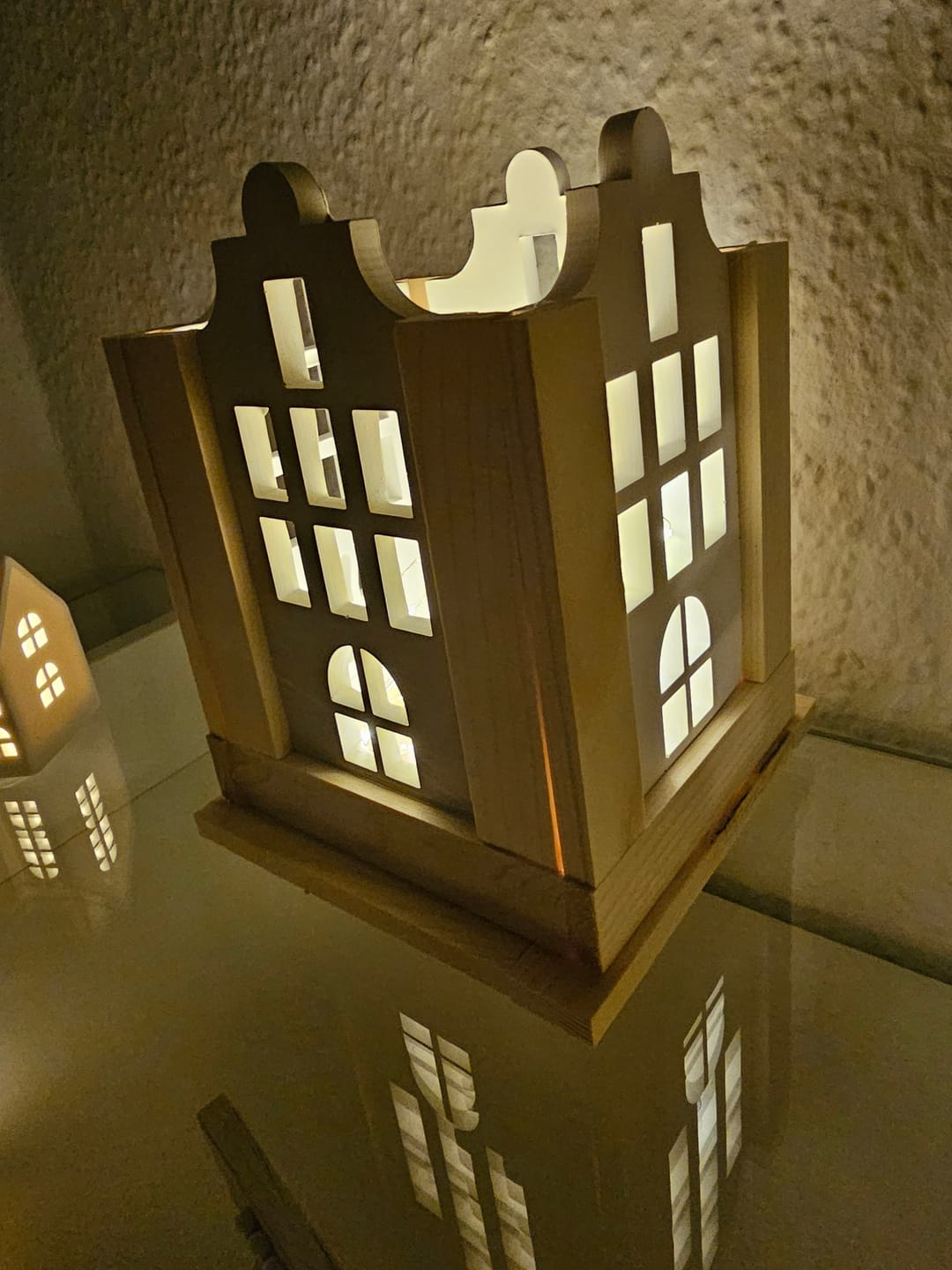 Customer photo review of Silikonform - Grachten Haus Laterne Seite für 12 cm Easy-Sticks