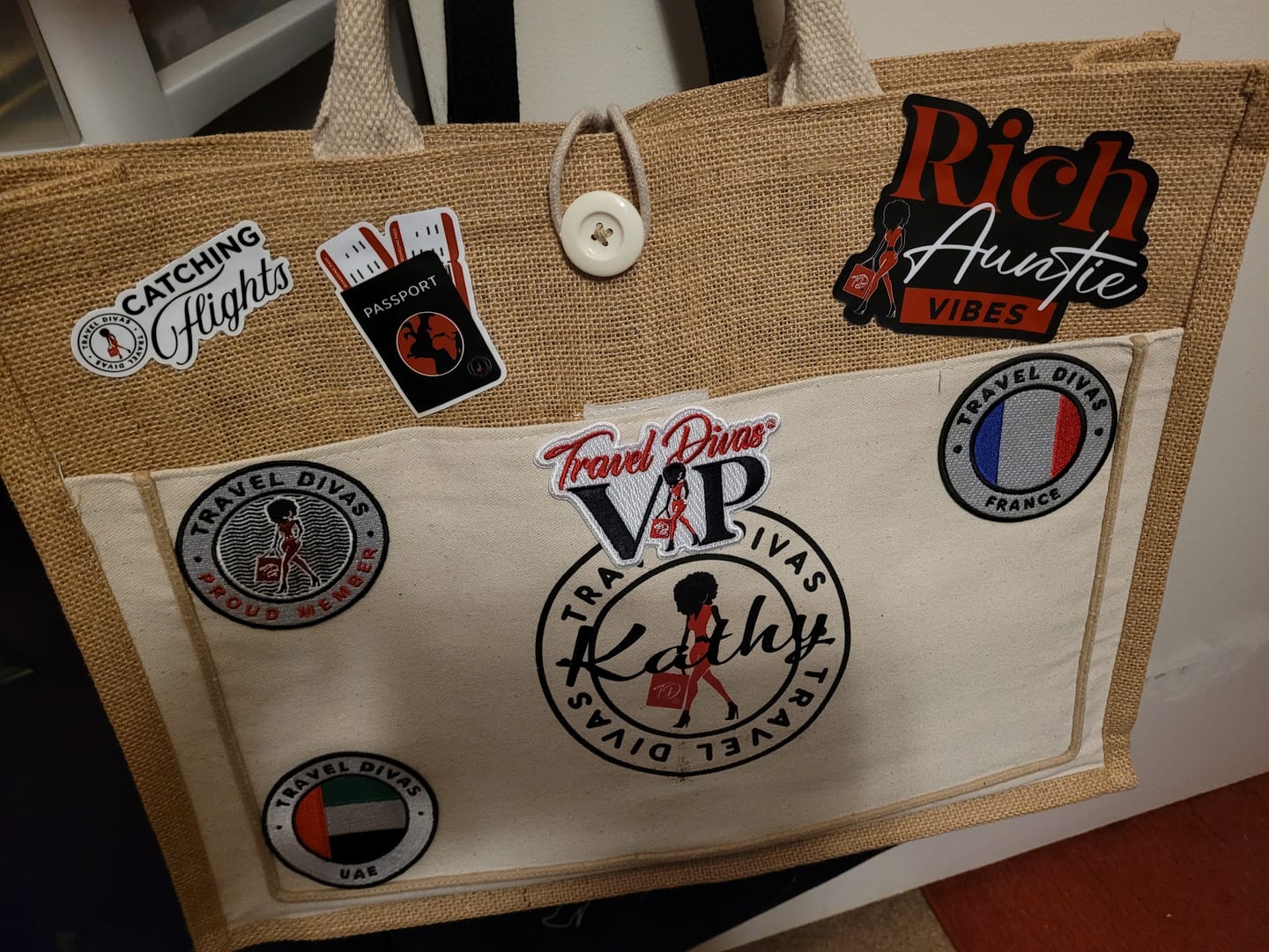 Customer photo review of Destination Patches