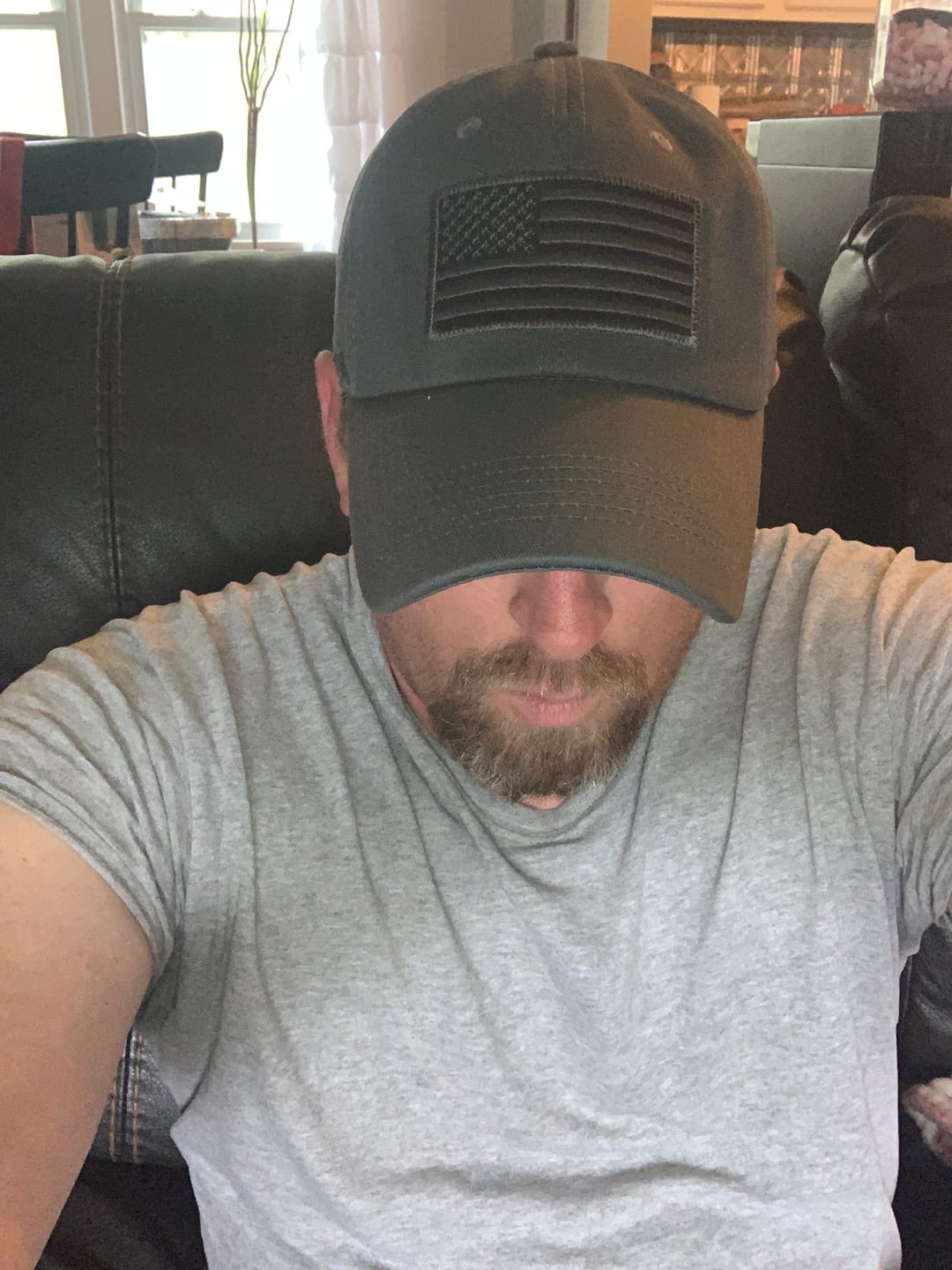 Customer photo review of America 250th Anniversary Hat – American Flag Baseball Cap 1776 - 2026 (Exclusive)