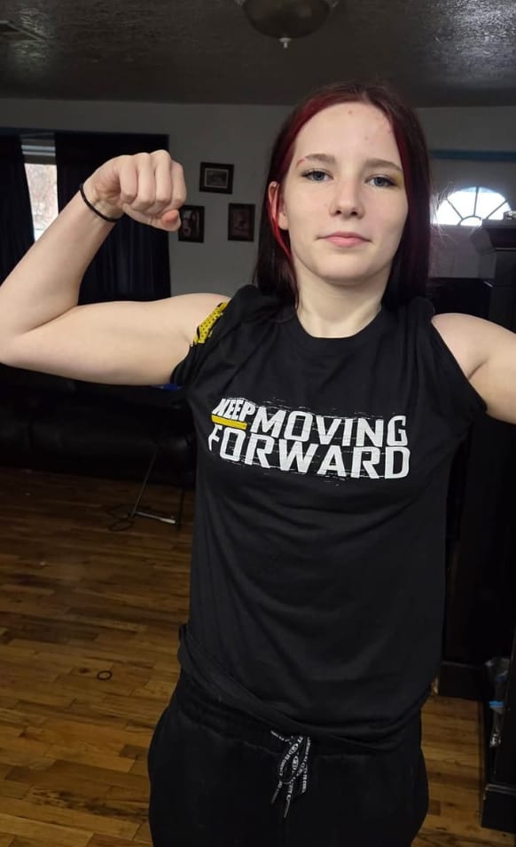 Customer photo review of Keep Moving Forward