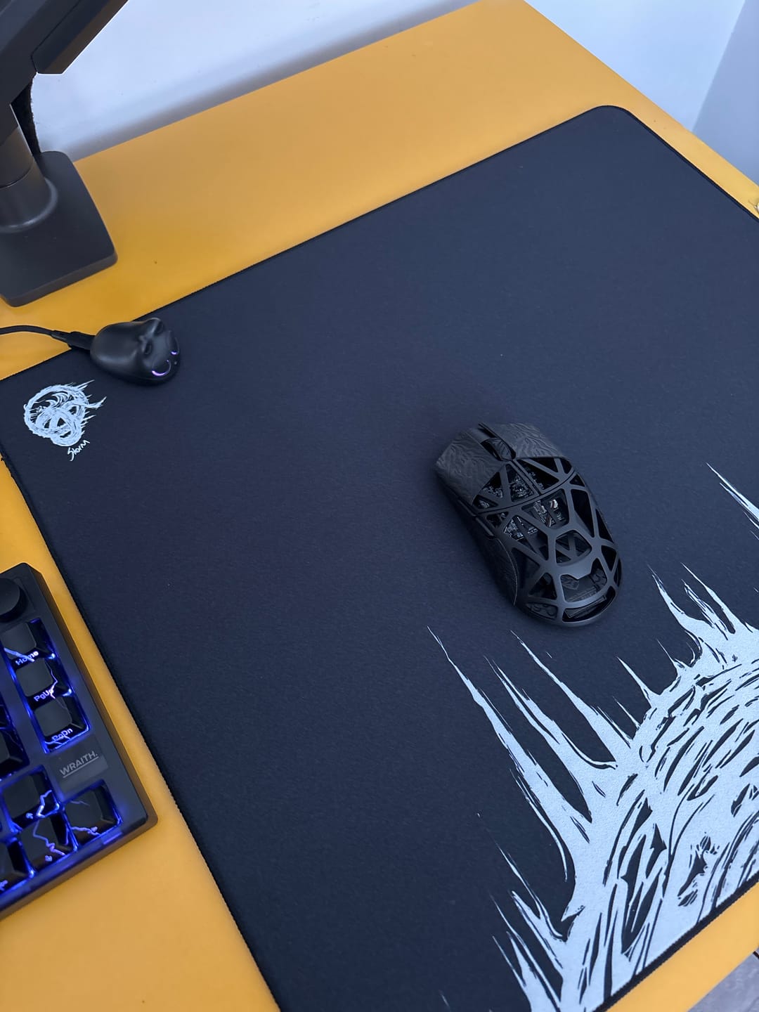 Customer photo review of Wraith Ace Series Poron Mousepad