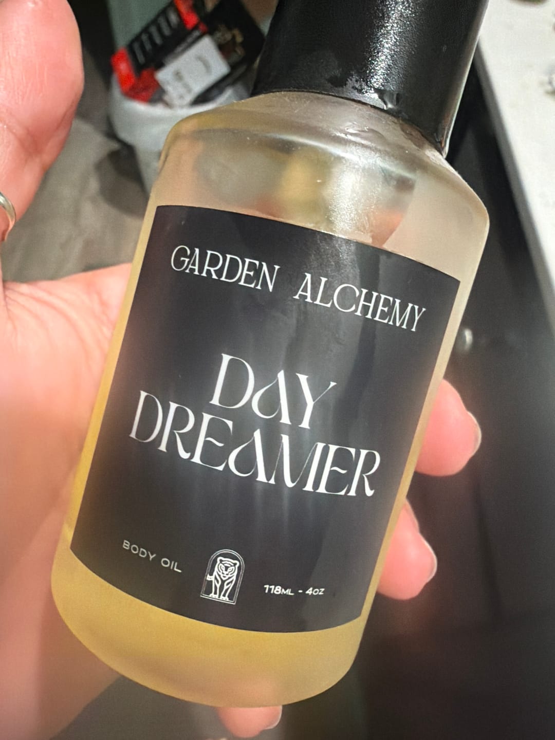 Customer photo review of DAY DREAMER BODY OIL WITH ASHWAGANDHA