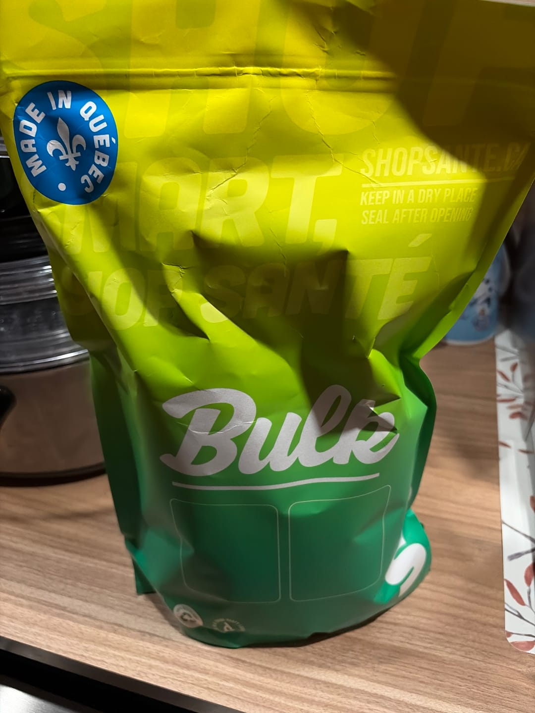 Customer photo review of Vrac - Protéine Isolate - 1lb