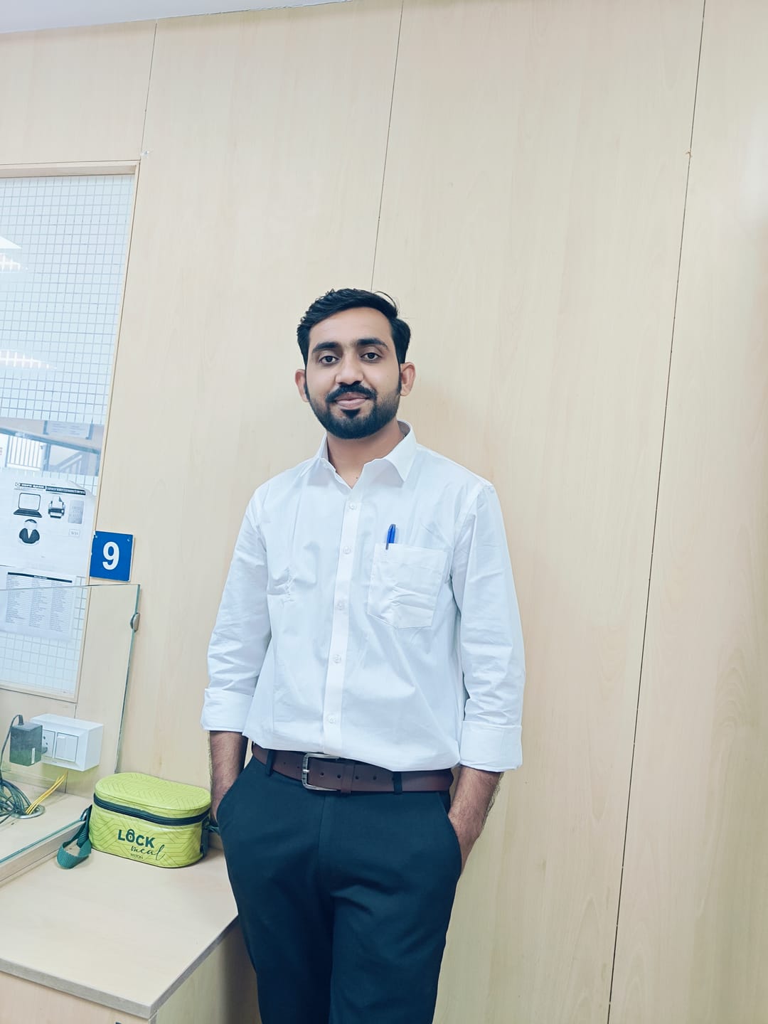 Customer photo review of Double Delight White Shirts - 2 Pcs Combo Pack