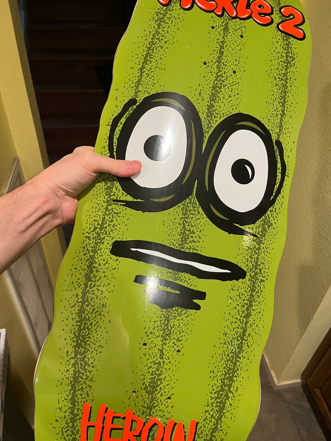Customer photo review of HEROIN THE PICKLE 2 11.125 DECK