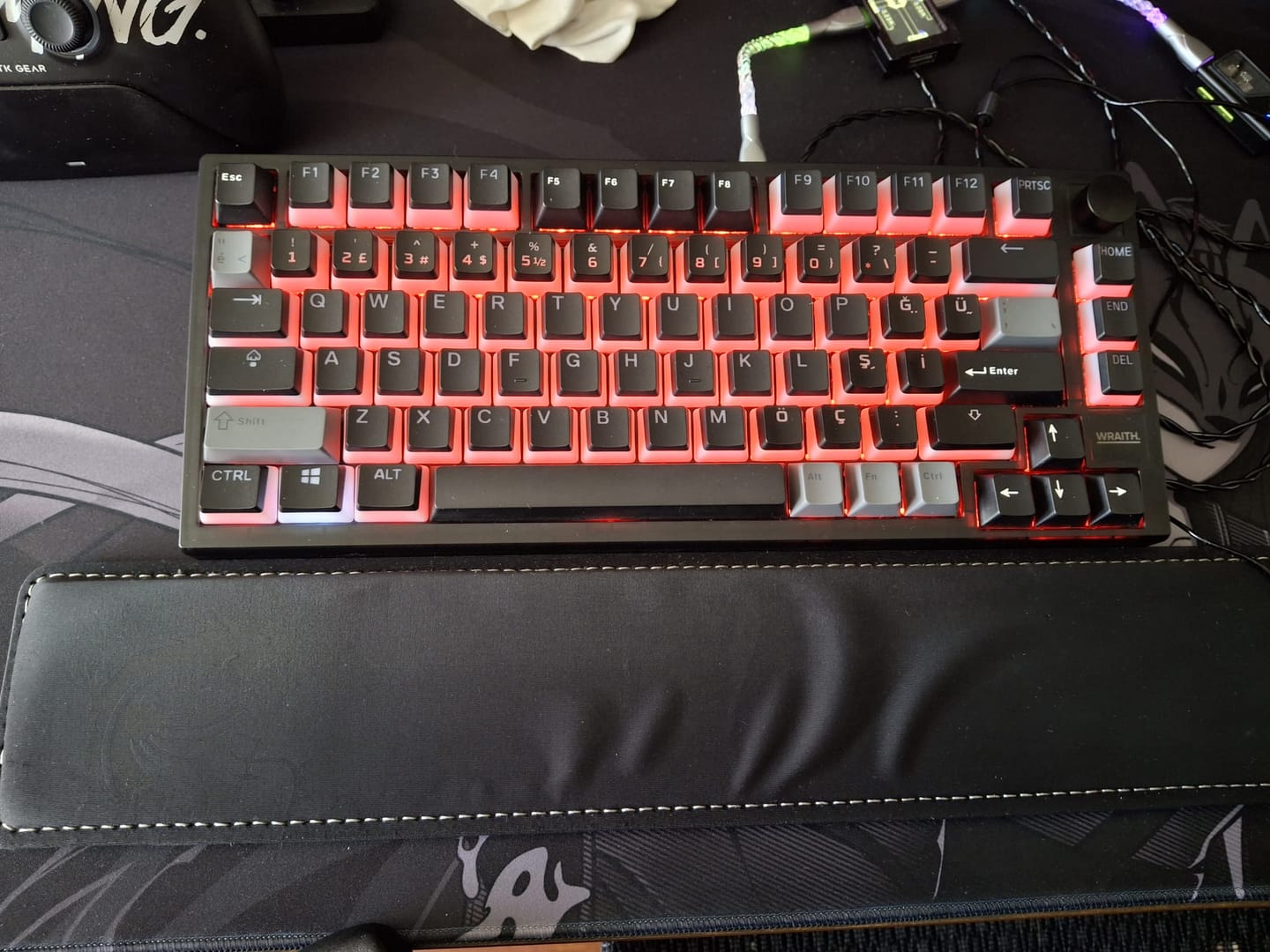 Customer photo review of Wraith W75 V2 Klavye (Manyetik Switch / HE)
