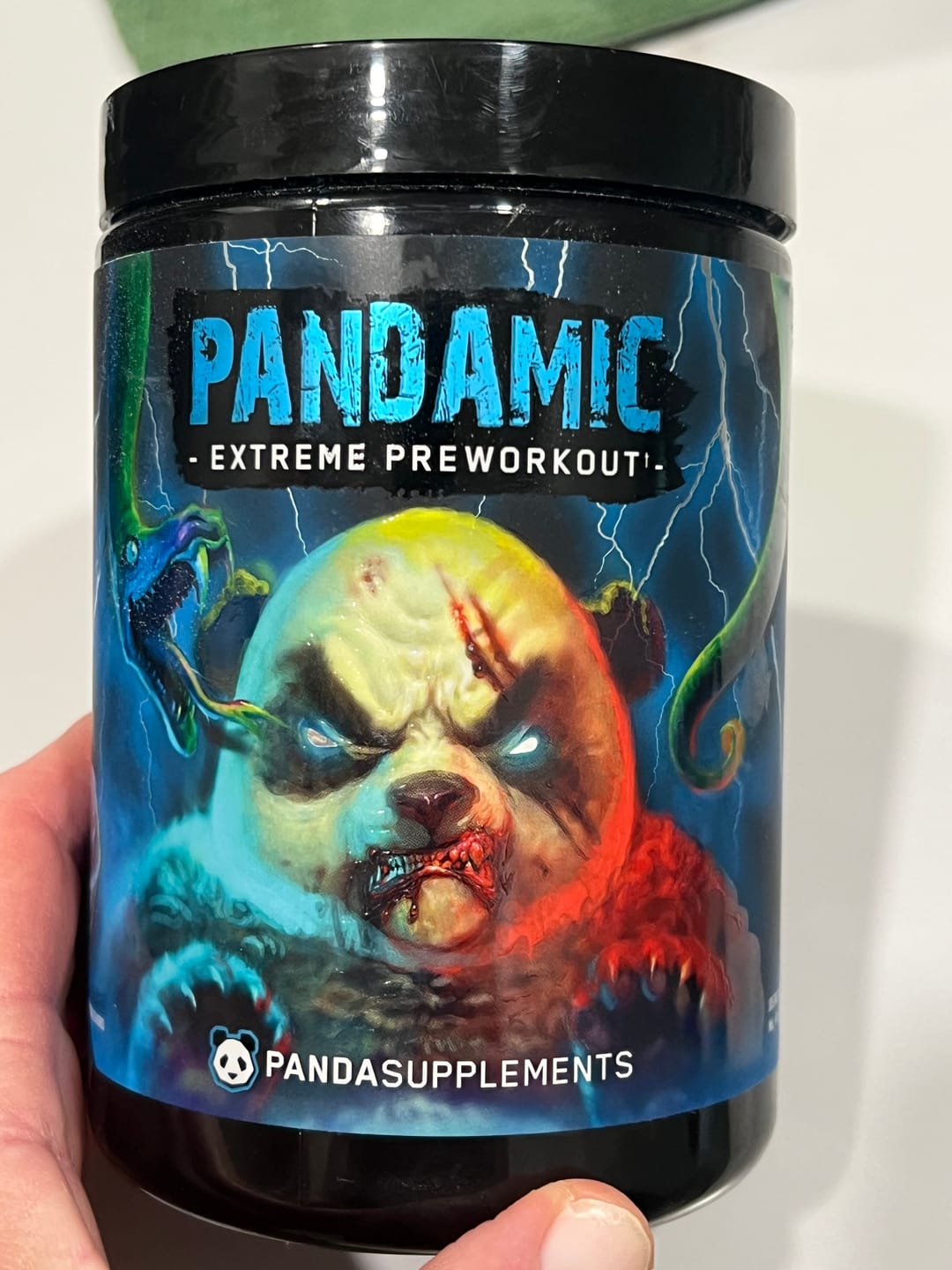 Customer photo review of PANDAMIC PRE-WORKOUT
