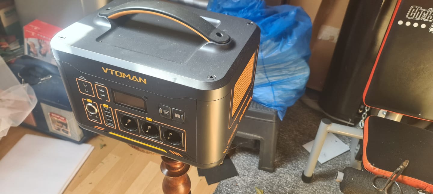 Customer photo review of VTOMAN Jump 2200 Tragbare Powerstation