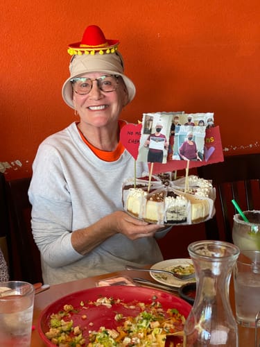 Customer photo review of Ultimate Cheesecake Sampler
