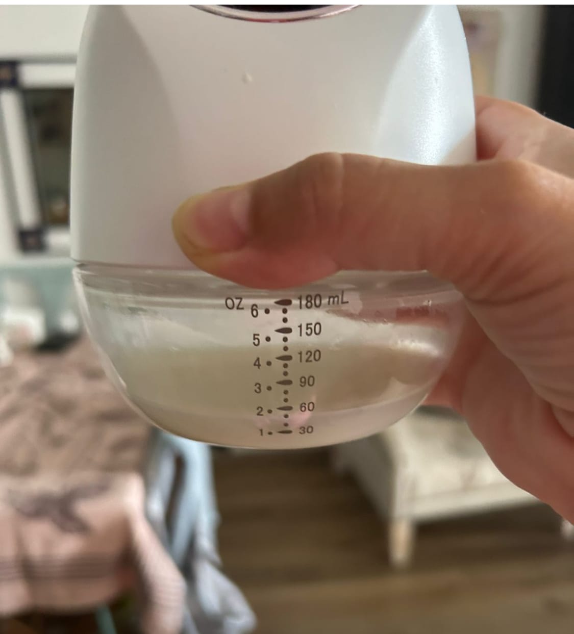 Customer photo review of Extractor de leche inalámbrico