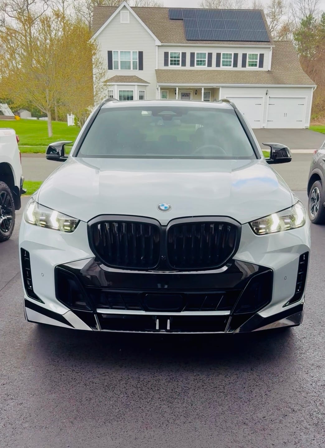 Customer photo review of Fits BMW X5 G05 LCI M-Sport Package 2024 2025 VTEN Front Bumper Lip