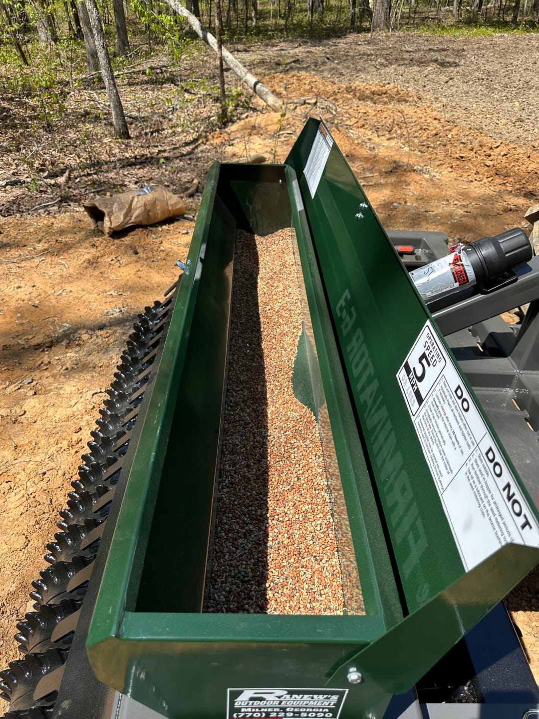 Customer photo review of Ranew Outdoors Firminator G3 Planter 4ft, 5ft, 6ft & 8ft | 3 in 1 Food Plot Implement | 3pt Planter | Discs, Seeder & Cultipacker | For Tractor