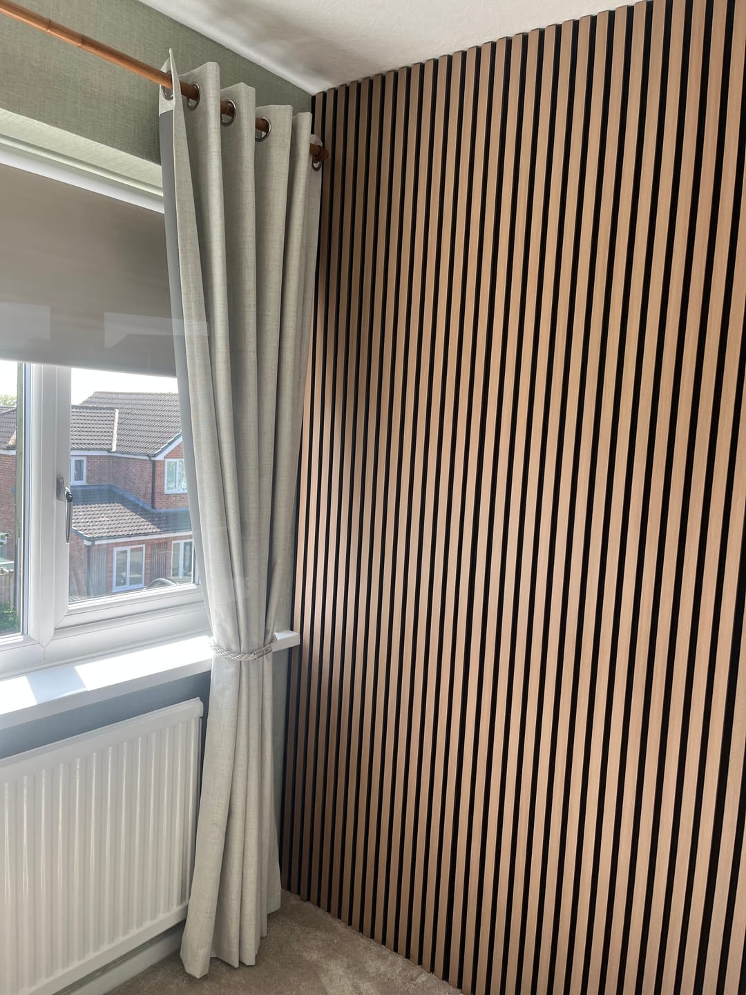 Customer photo review of Wall Panel Installation Adhesive