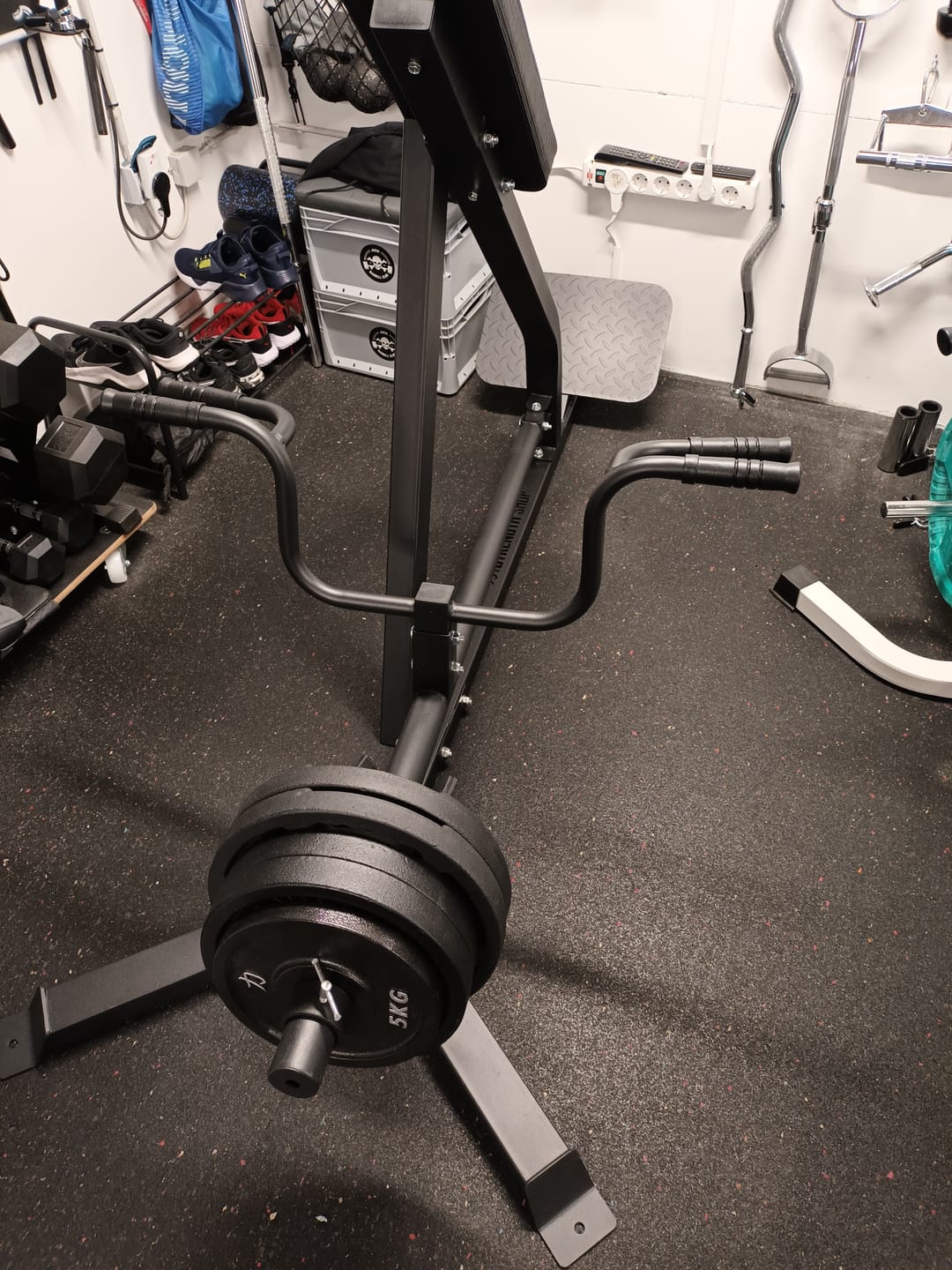 Customer photo review of Original Chest Supported Lat Row Bench