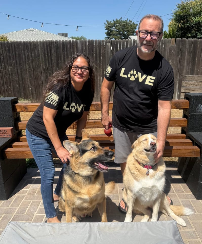 Customer photo review of The Love Of Dogs