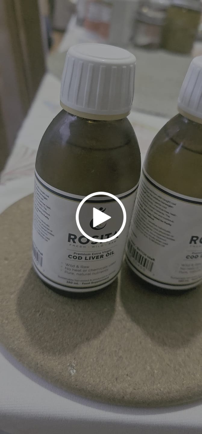 Customer video review of Rosita Cod Liver Oil