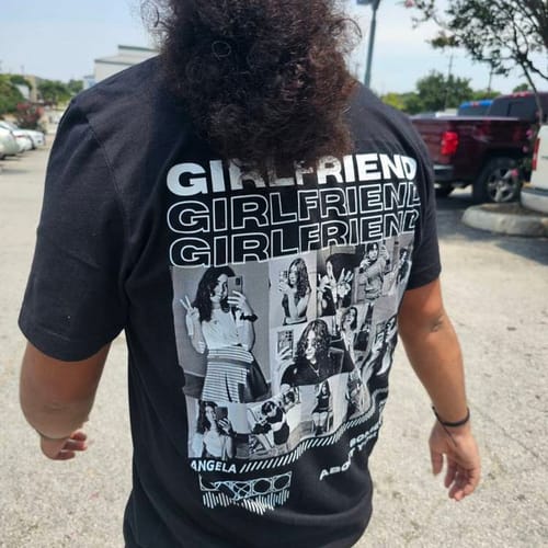 Customer photo review of Custom Only You Photo Tee/Crewneck/Hoodie