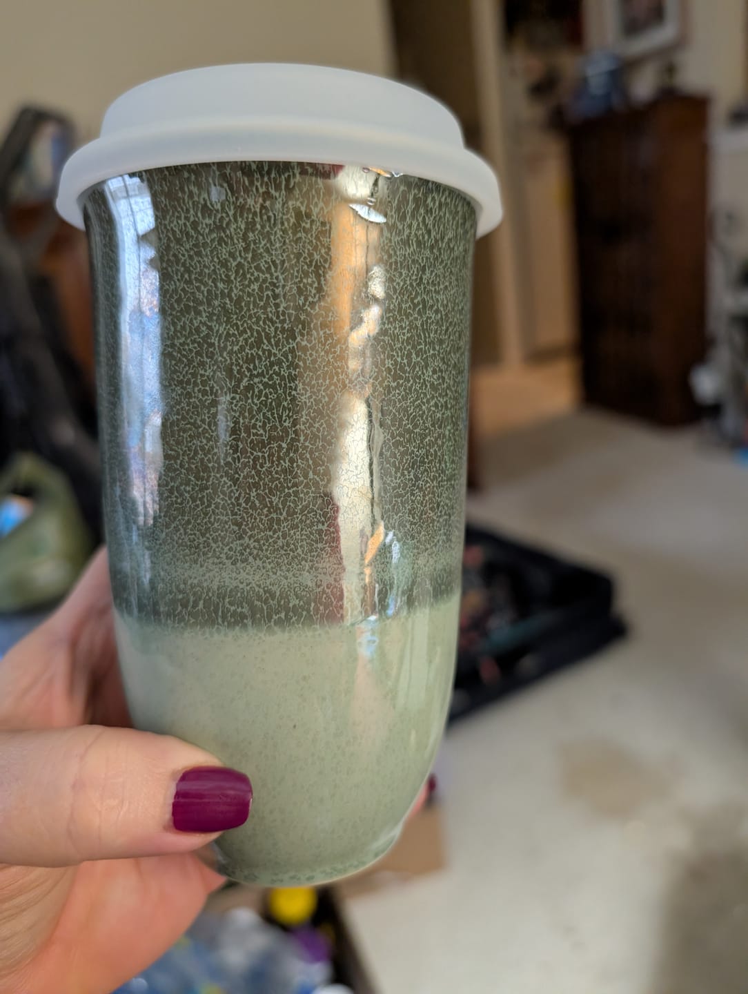 Customer photo review of Emerald Cup 16oz