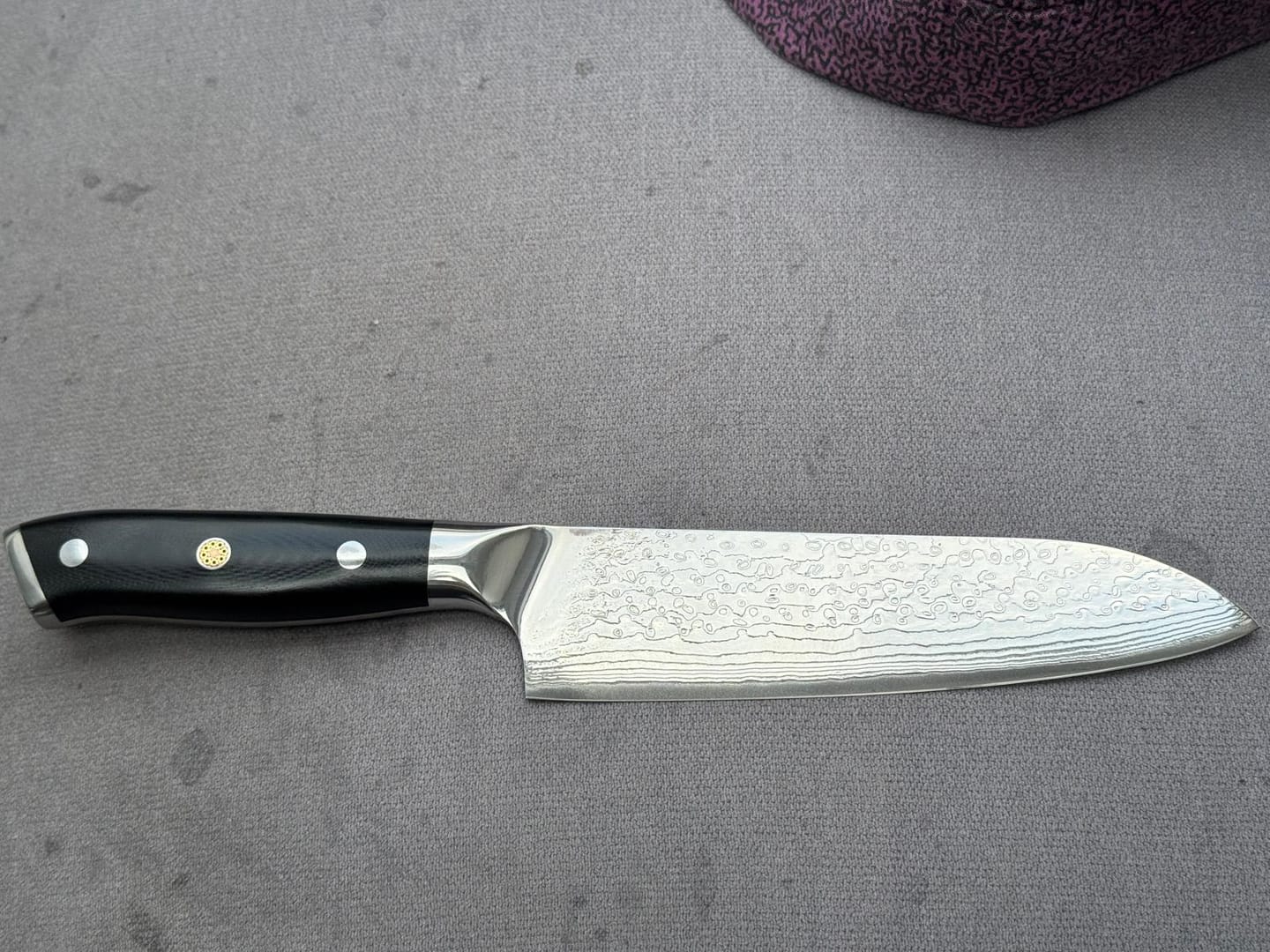 Customer photo review of Premium Damast Kochmesser