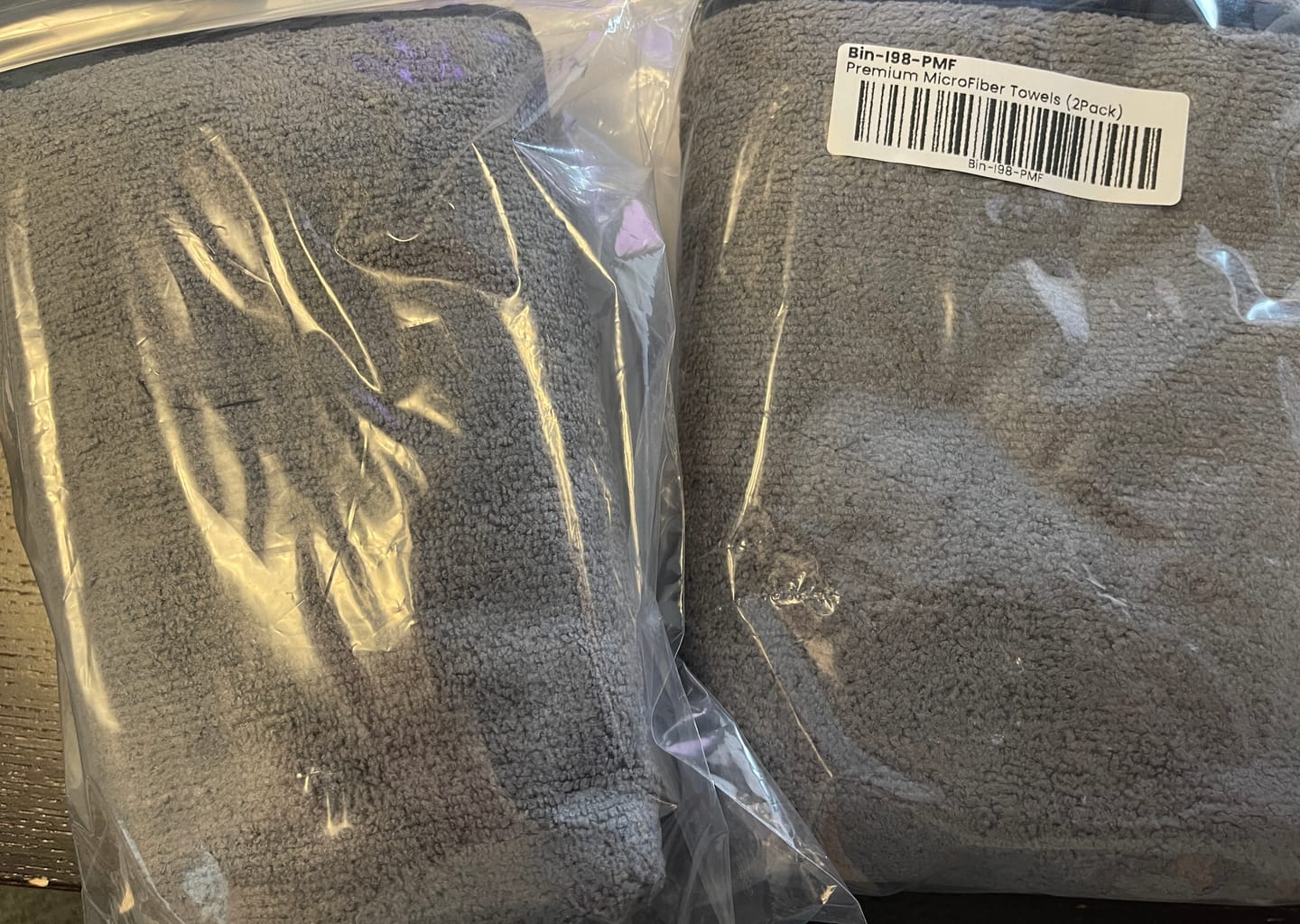 Customer photo review of Premium MicroFiber Towels (2Pack)