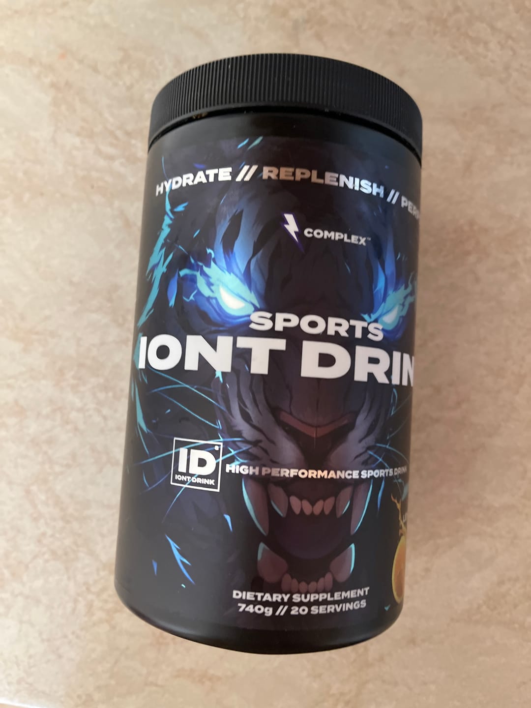 Customer photo review of Dual-Carb Ion Drink