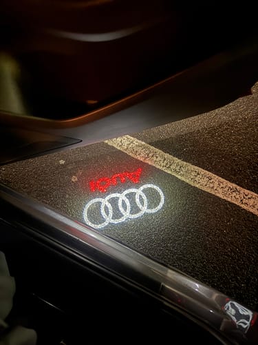 Customer photo review of AUDI DOOR LIGHTS