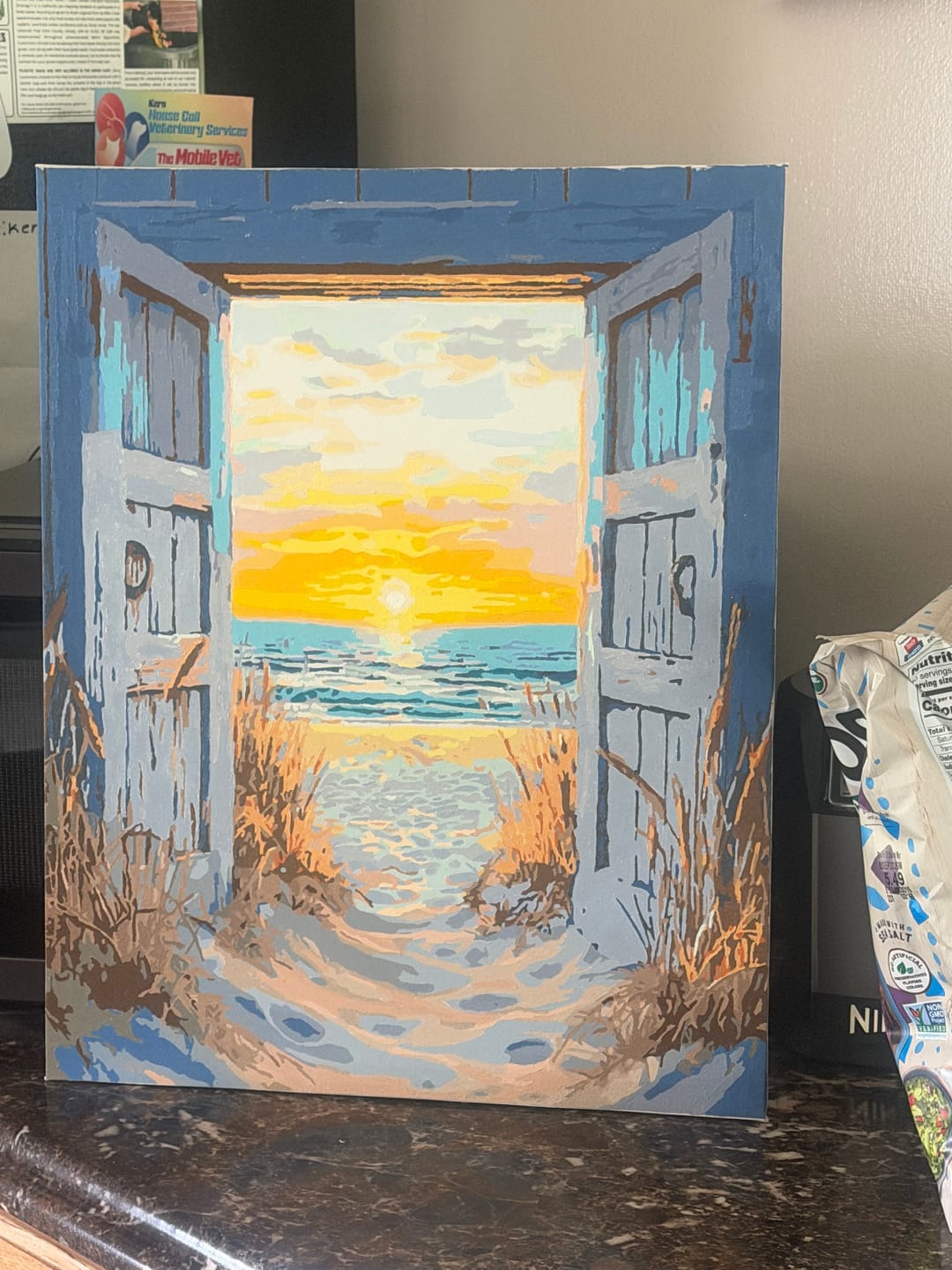 Customer photo review of Door to Sunset
