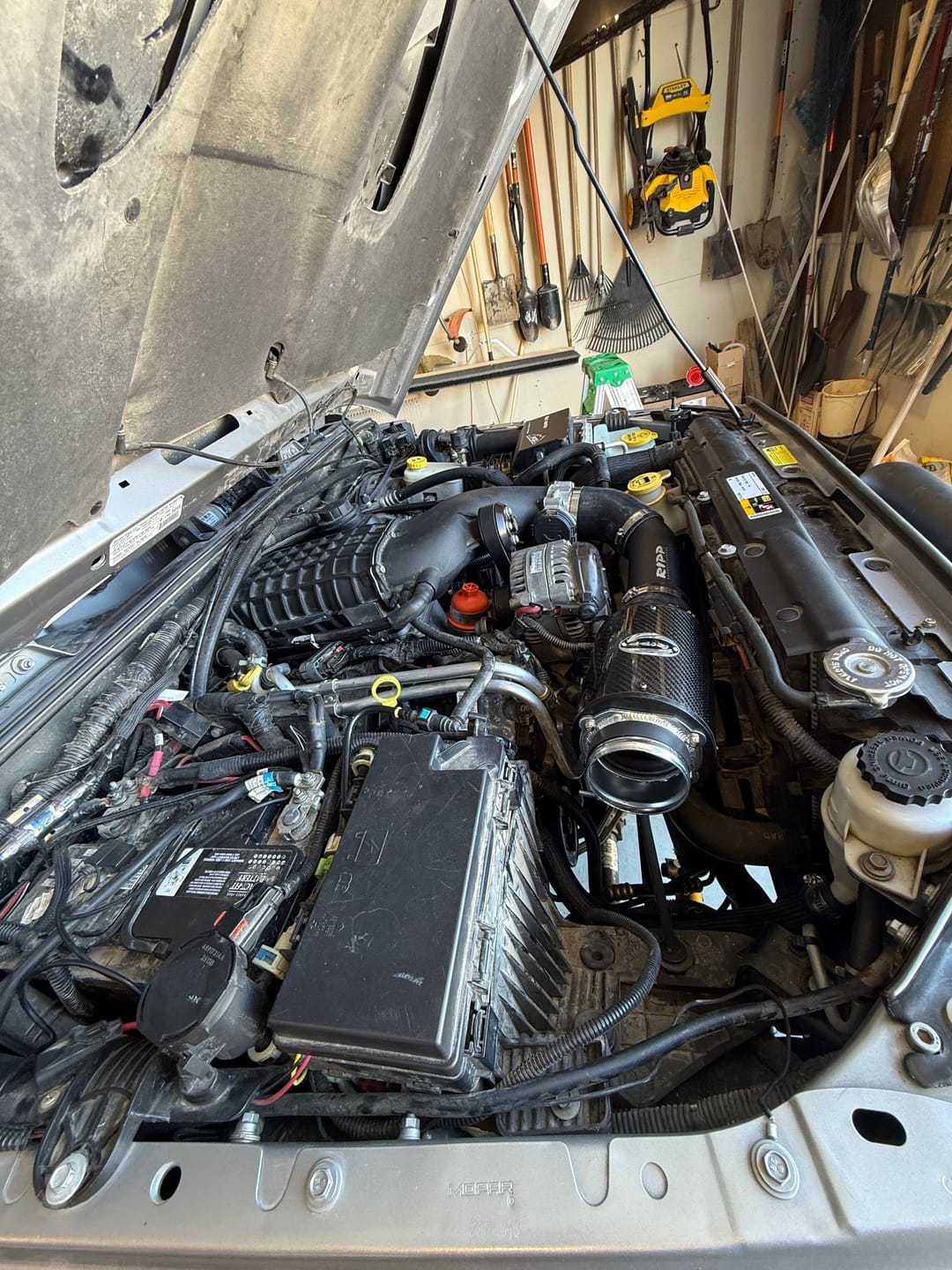 Customer photo review of 2012 - 2018 JEEP Wrangler JK RIPP Cold Air Intake Kit