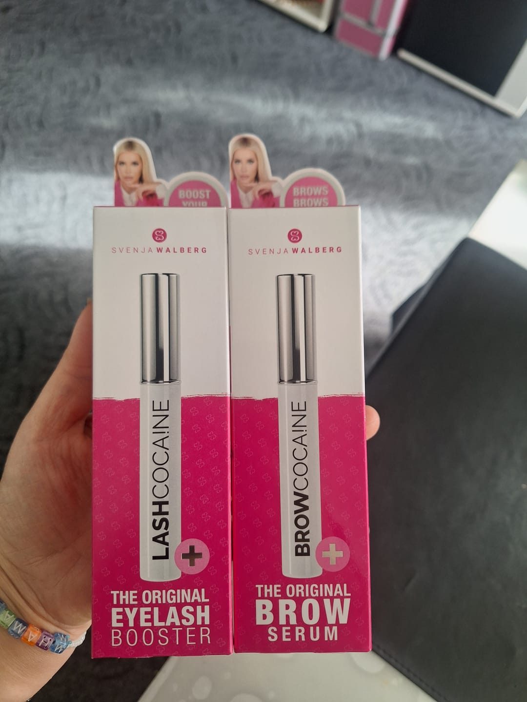 Customer photo review of LASHCOCA!NE & BROWCOCA!NE