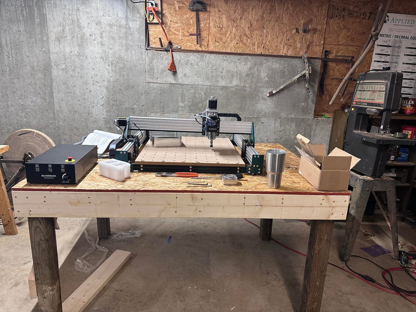Customer photo review of YoraHome® SilverBack Benchtop CNC Router 6060