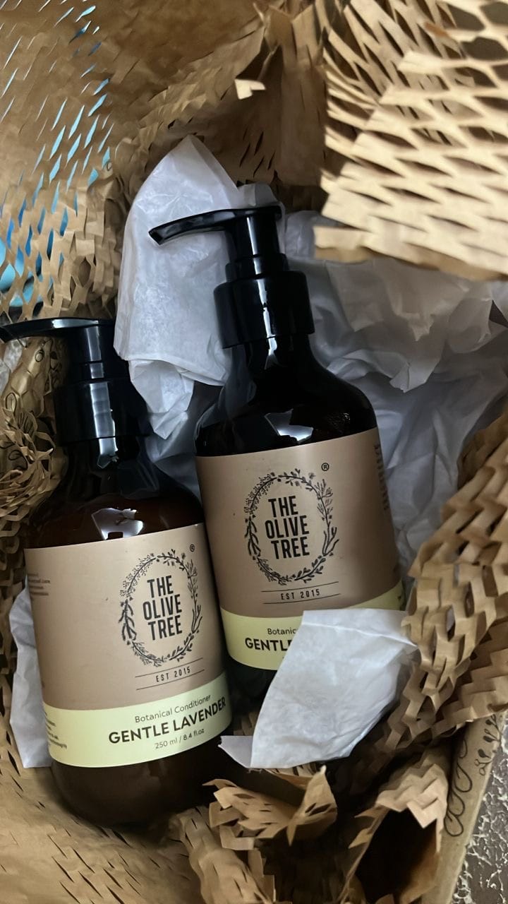 Customer photo review of ECOMM: Sensitive Scalp & Kids Set ( 250ml Gentle Lavender Shampoo + Conditioner )