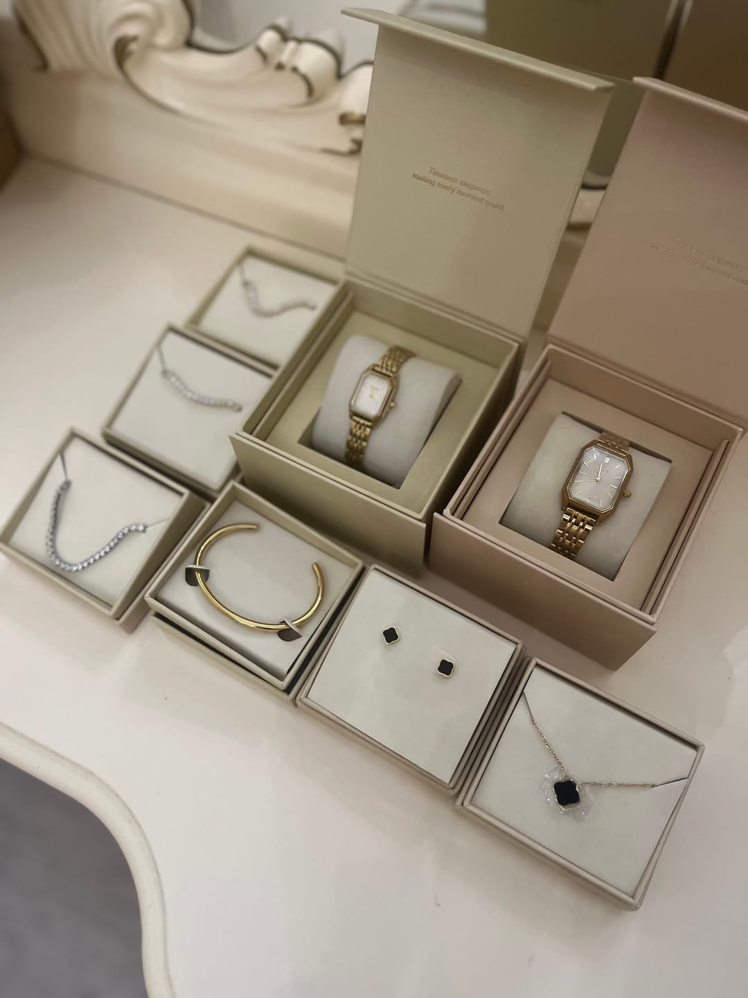 Customer photo review of Ava Necklace Silver