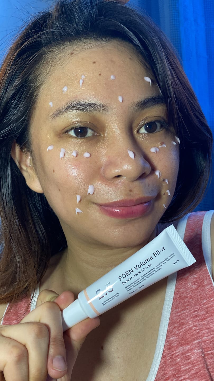 Customer photo review of PDRN Volume fill-it Booster crème 2.5 tube