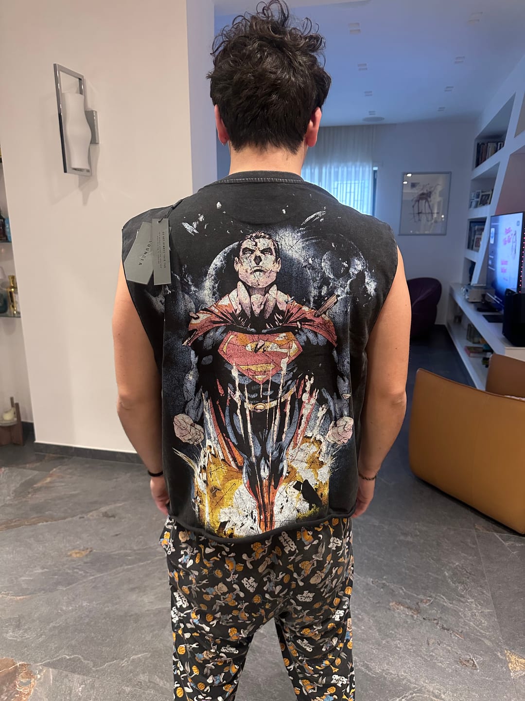 Customer photo review of 3004 - Superman Cut-Offs
