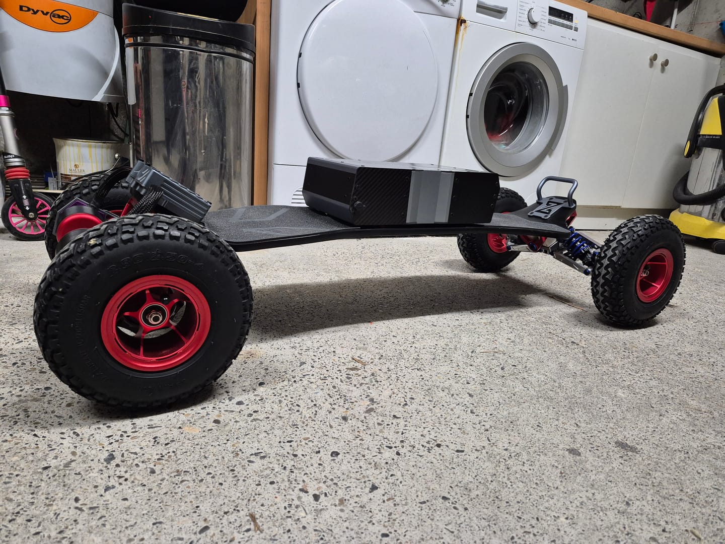 Customer photo review of Acedeck®x Linnpower® NEXT Racing Wheel Set/Hub/ Slick Tire/ 9in Tire