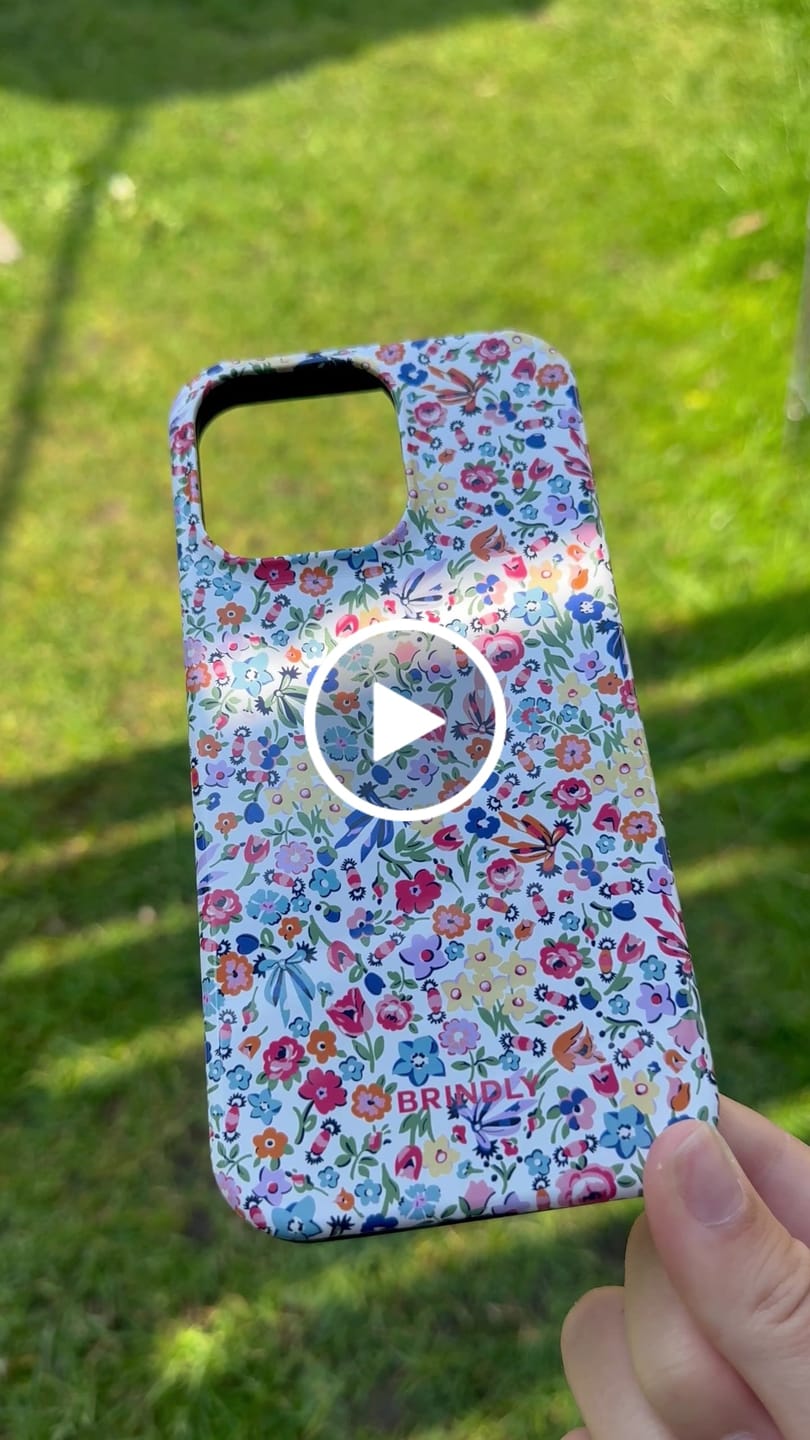 Customer video review of Wild Garden - Tough Phone Case