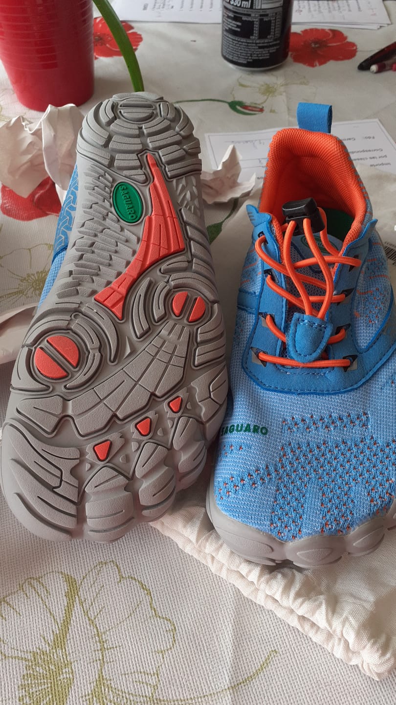 Customer photo review of Niños Free Ⅰ - Zapatos Barefoot