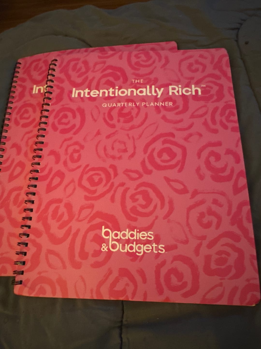Customer photo review of Quarterly Planner | Intentionally Rich™️