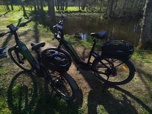 Customer photo review of Lankeleisi MG600 Lite 250W 27.5" Electric Trekking Bike 720Wh SUV E-bike with Torque Sensor 36V 20Ah Battery [Pre-Order]