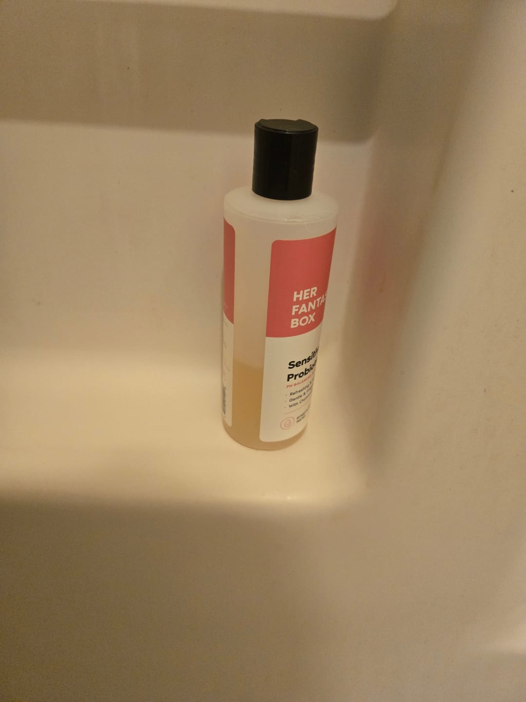 Customer photo review of Sensitive Probiotic+ pH Balanced Feminine Wash