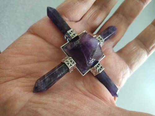 Customer photo review of Spiritual Serenity Amethyst Energy Generator