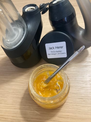 Customer photo review of Jack Herer | THCA Badder