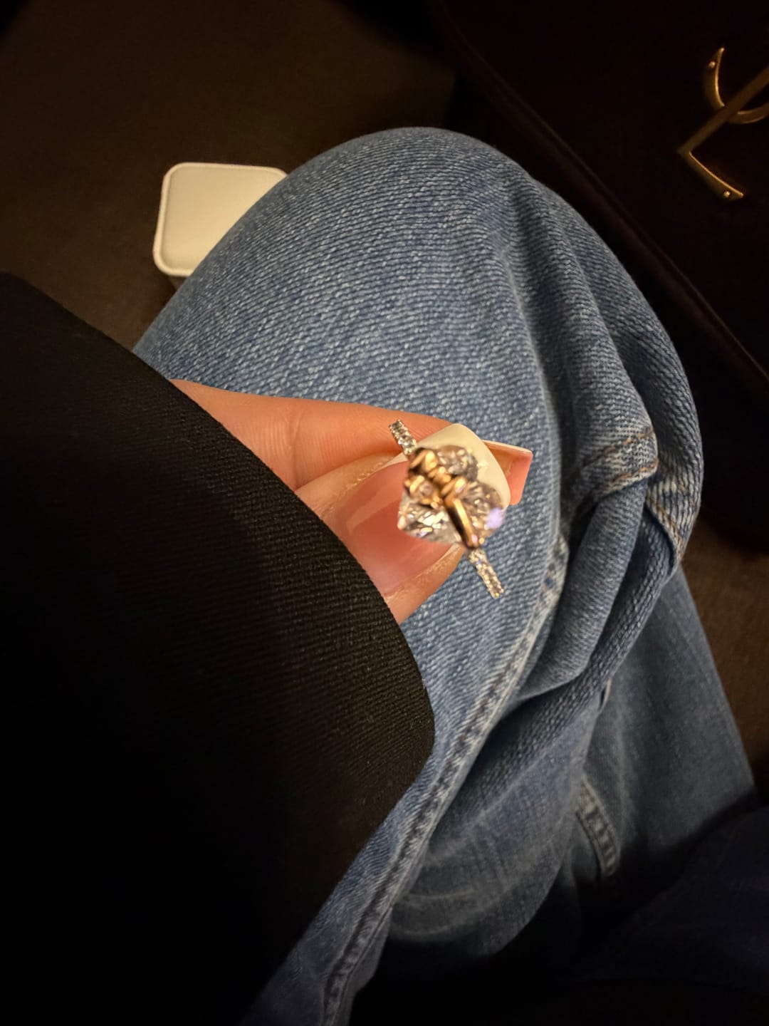 Customer photo review of Princess Heart Bow Ring | Limited Edition