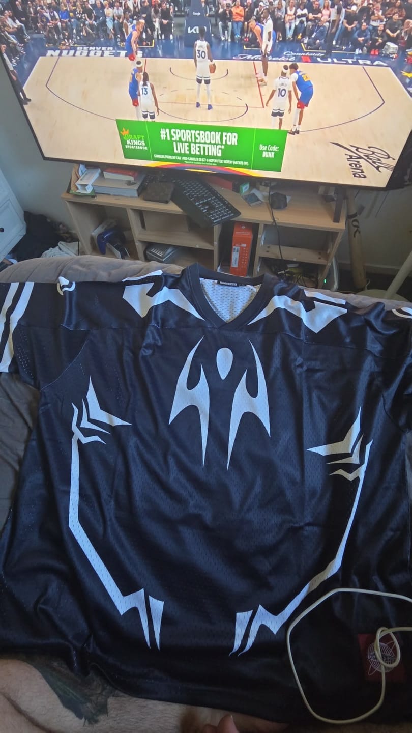 Customer photo review of Cursed Vessel Jersey