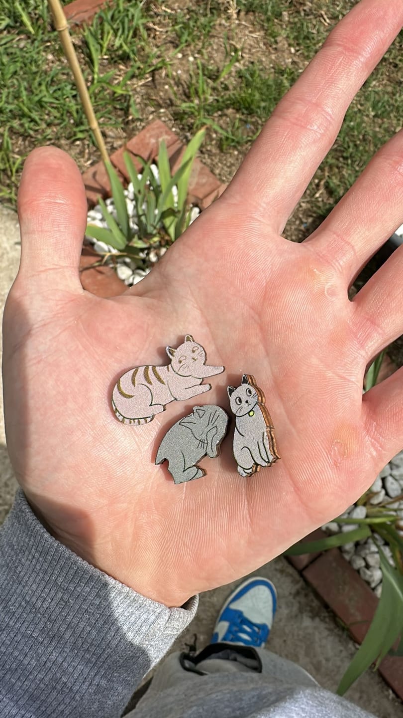 Customer photo review of Puzzle Mil Gatos
