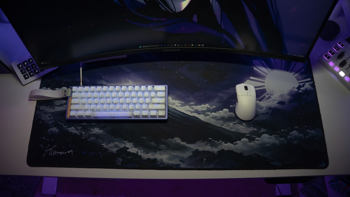 Customer photo review of Kumora | Limited Edition Mousepad