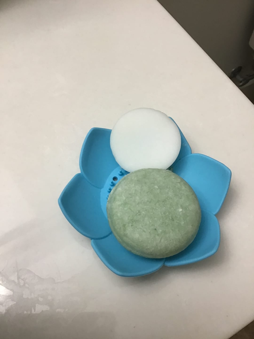 Customer photo review of Stimulating Shampoo Bar