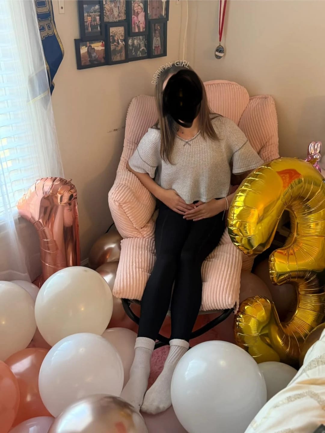 Customer photo review of Lazy Chair with Ottoman Folding Lounge
