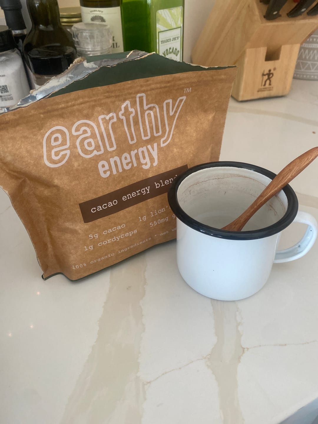 Customer photo review of earthy energy starter kit